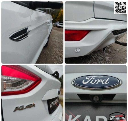 Ford Kuga cena 57200 przebieg: 192000, rok produkcji 2015 z Lubsko małe 781